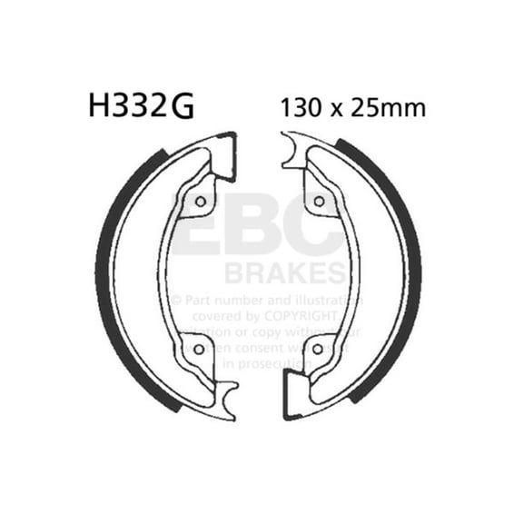 grooved brake shoes