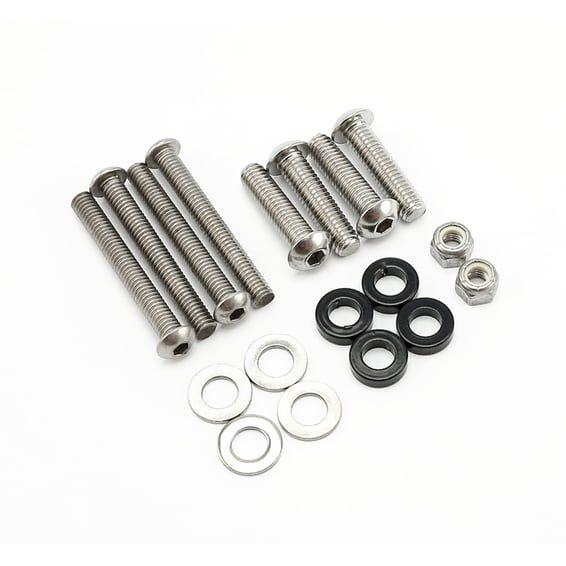Mounting kit for saddlebag support set