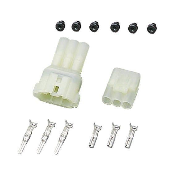 Type HM waterproof connector kit. 3-pin
