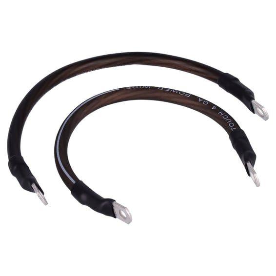 NAMZ, battery cable set. Black. 11 inch (27.5cm)
