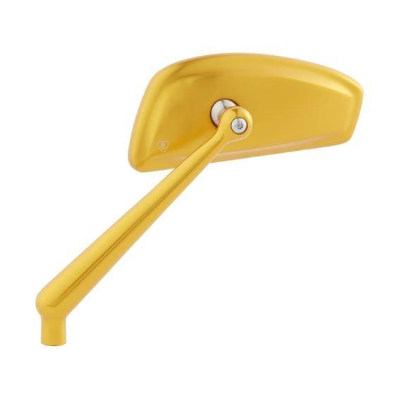 Tearchop mirror left. Gold