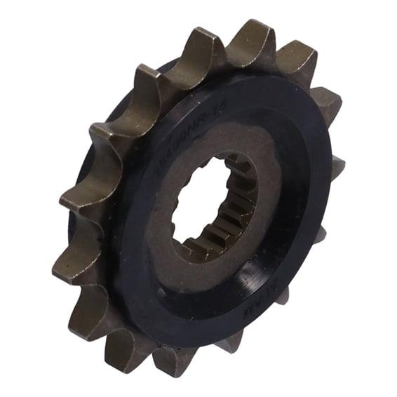 steel front sprocket. 15 teeth