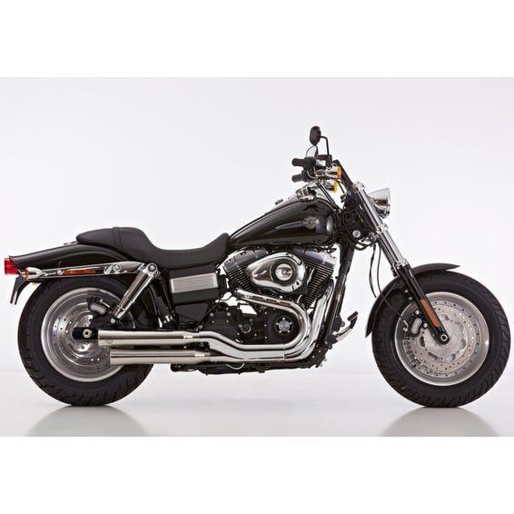 Falcon, Double Groove 2-2 exhaust system. Polished