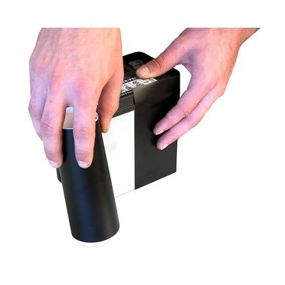 battery sticker set. Matte black