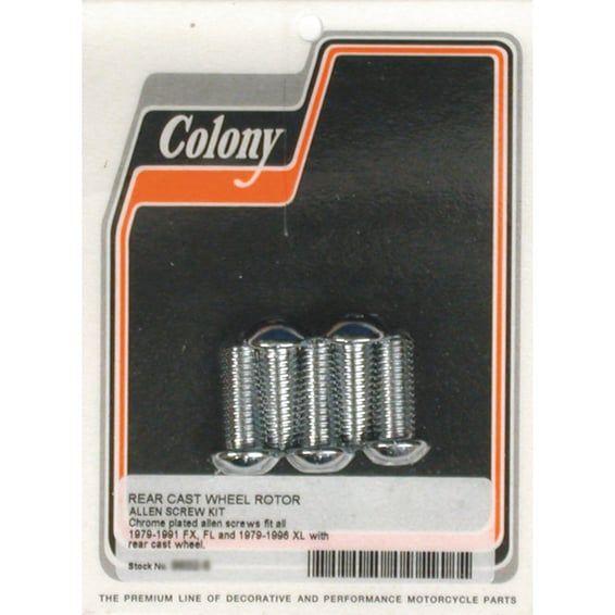 rear brake rotor bolt kit. Buttonhead