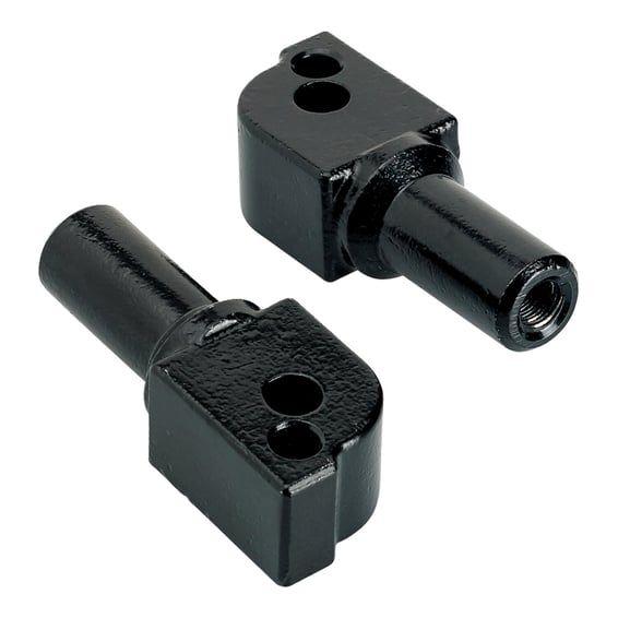 foot peg clevis passenger. Black