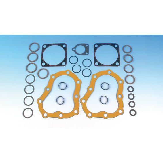 James, top end gasket kit. 74/80" Flathead