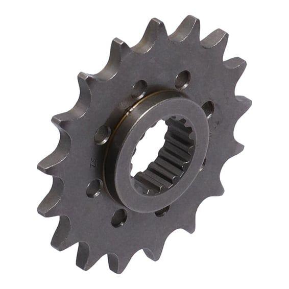 steel front sprocket. 17 teeth