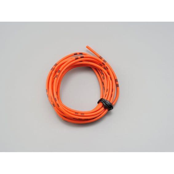 Electrical wire. 2 meter 0.75sq. orange