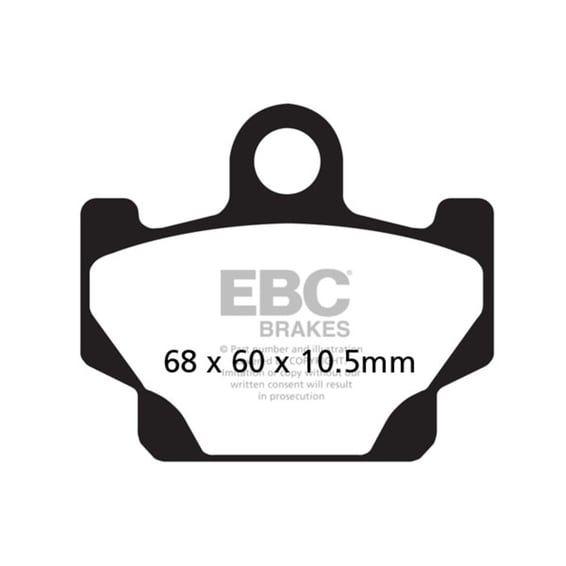 Sintered brake pads