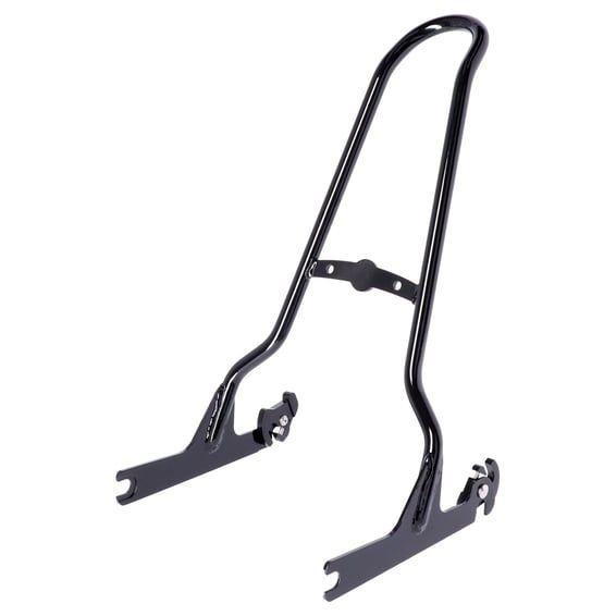 Sissy bar kit 21" 1-piece upright, black