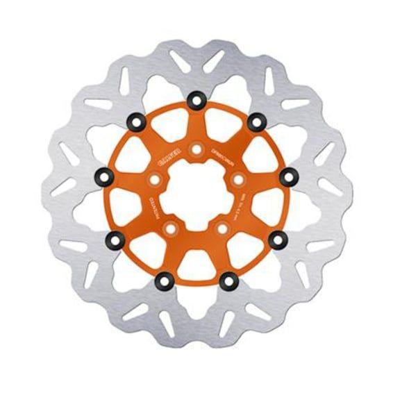 brake rotor. Wave. Floating. Orange. 292x5mm