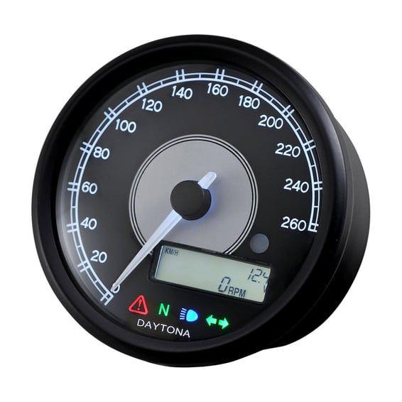 Velona 80mm speedometer 260 kmh/mph