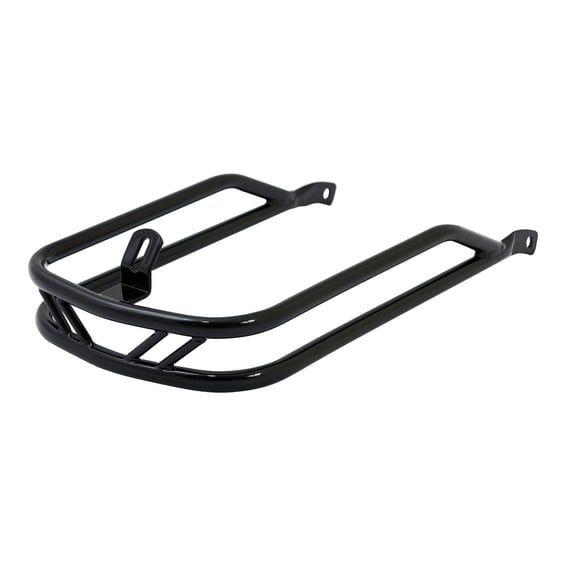 Touring fender rail, front. Black