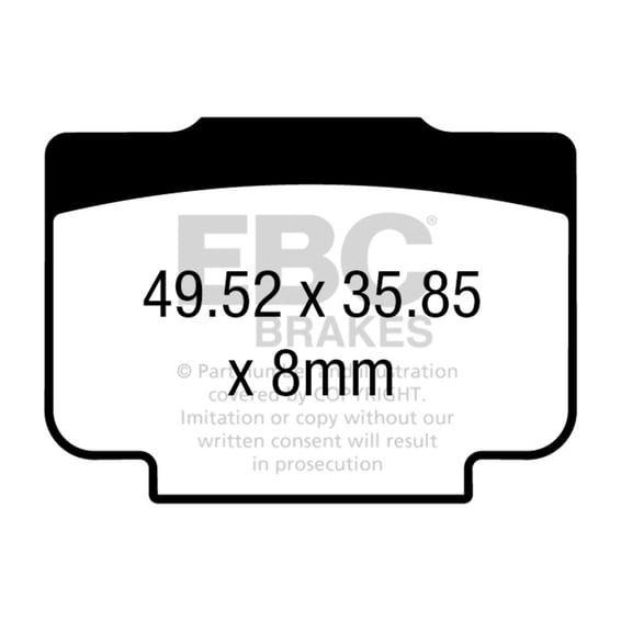 Double-H Sintered brake pads