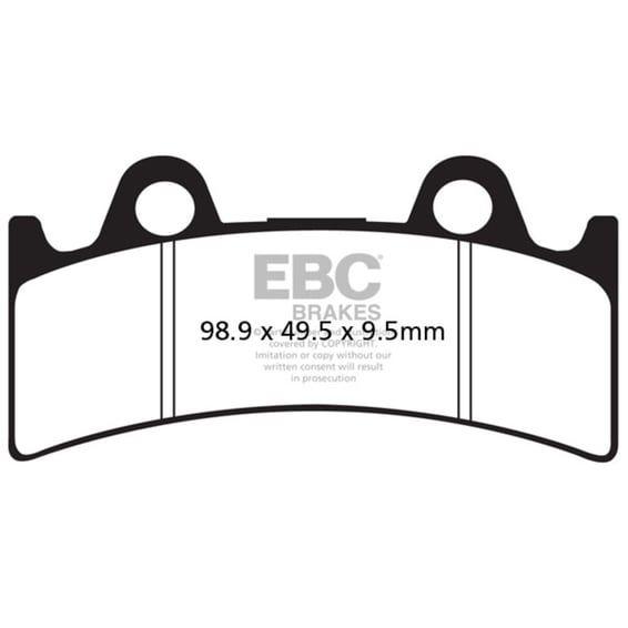 Organic brake pads
