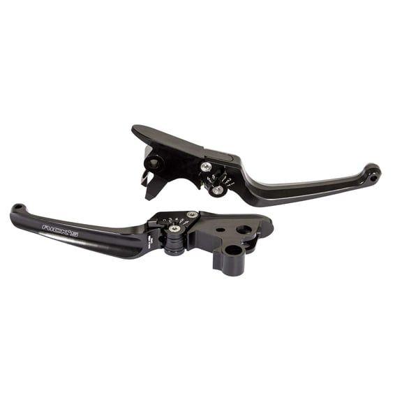 Classic brake & clutch lever set. Black