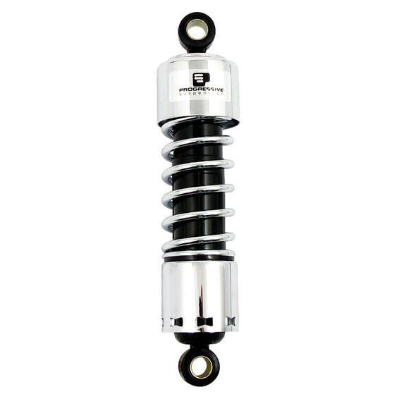 PS, 412 series shock set. 11". STD Duty. Chrome