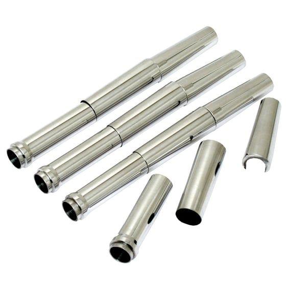 JIMS, billet 'A Cut Above' aluminum pushrod cover kit. Pol.