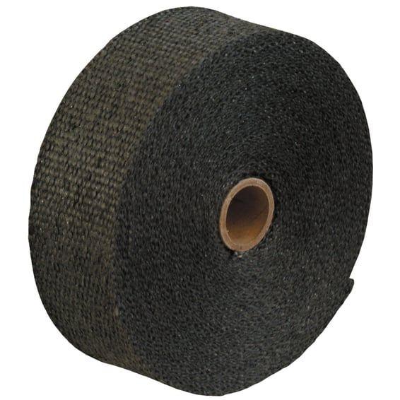 exhaust insulating wrap. 1" wide. Black