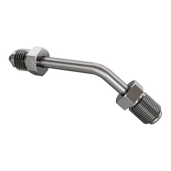 pipe fitting 45 degree bend. SS