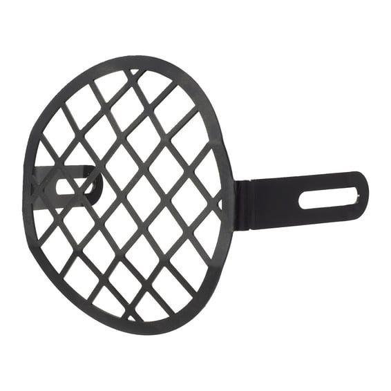 headlamp guard grill. Black
