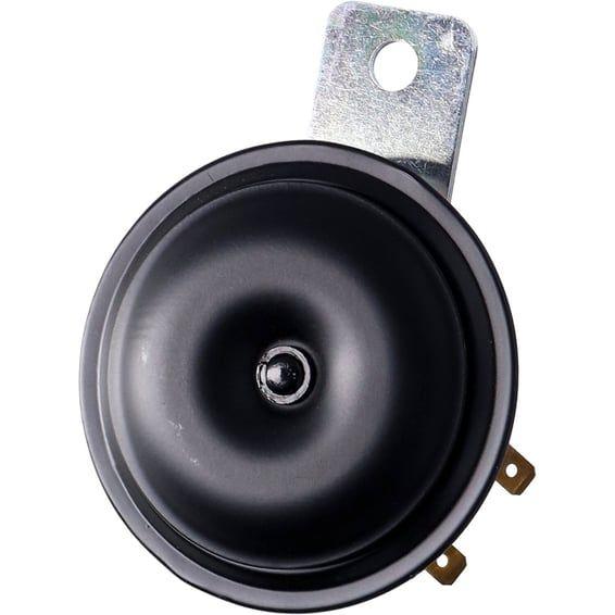 Custom mini-horn, 80mm. 110 dB. Black