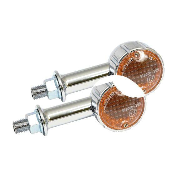 Arizona, halogen turn signals. Chrome. 40mm stem
