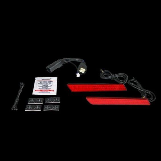 saddlebag Latch LED lightz, red lens