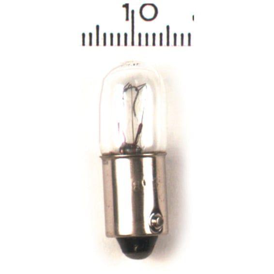 Light bulb indicator 12v3cp. Clear glass