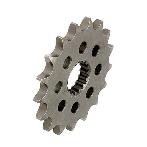 steel front sprocket. 17 teeth