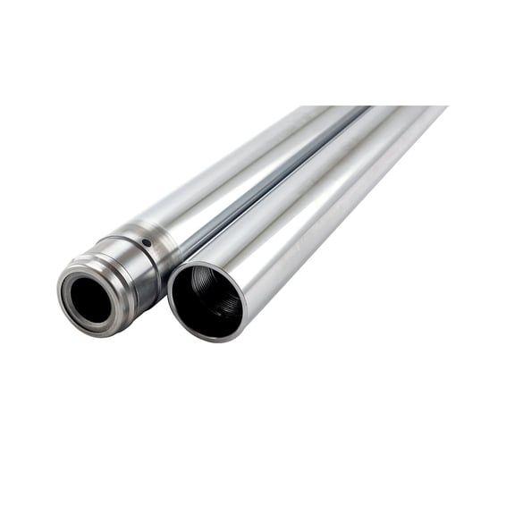Fork tubes 41mm, 20-7/8". show chrome