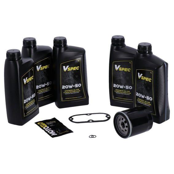 'Big Oil' service kit. Full synthetic. Black filter