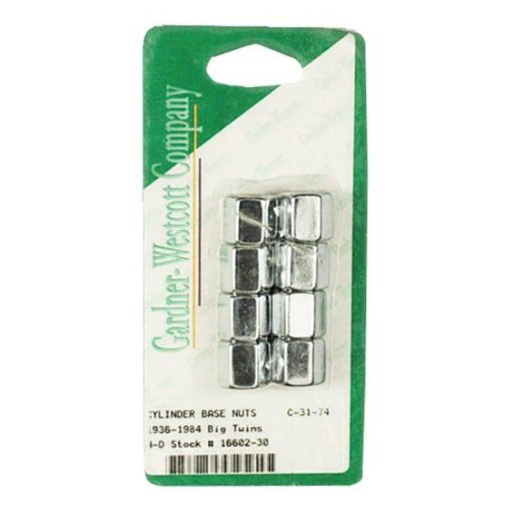 Cyl. base nut kit, hex