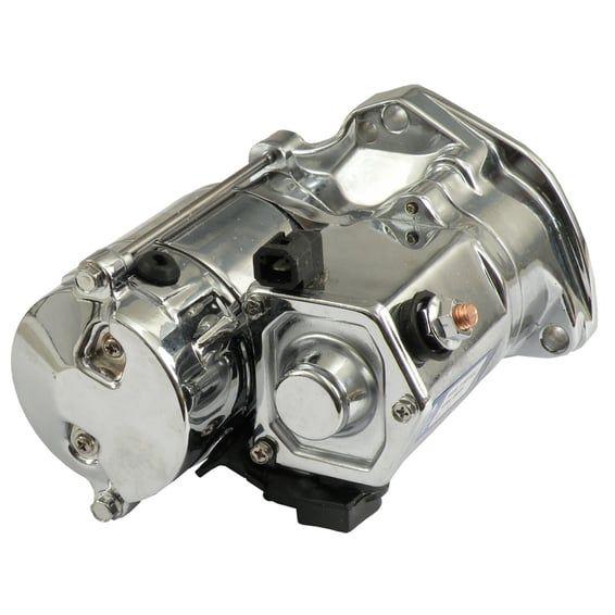WAI, 1.4kW. starter motor. Chrome