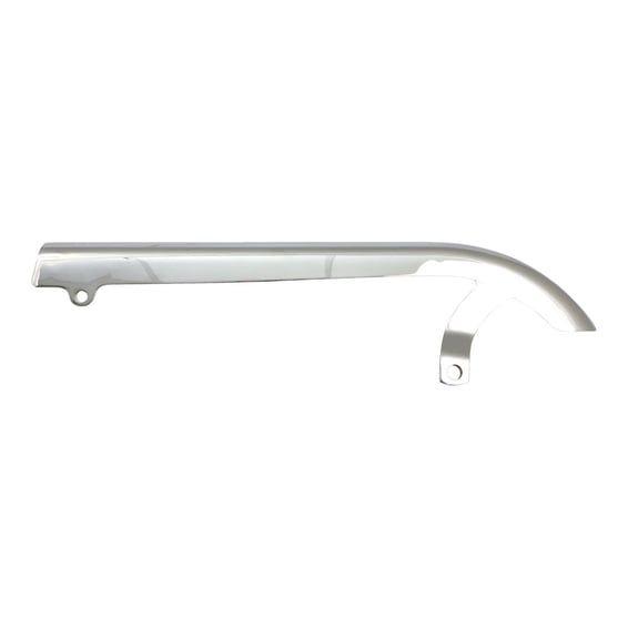 Upper belt guard, Dyna. Chrome