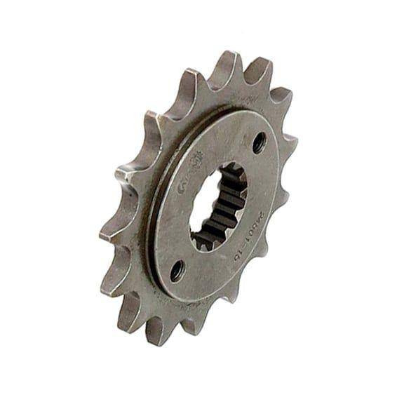 steel front sprocket. 15 teeth