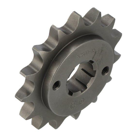 steel front sprocket. 15 teeth