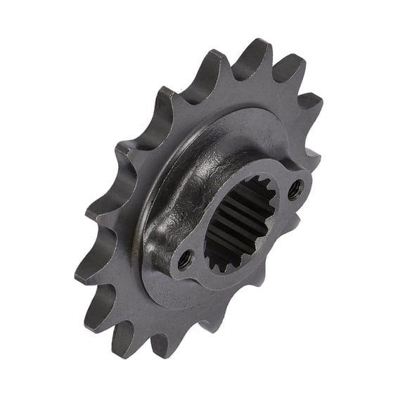 steel front sprocket. 15 teeth