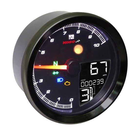 KOSO, TNT-04 multifunctional speedo / tachometer