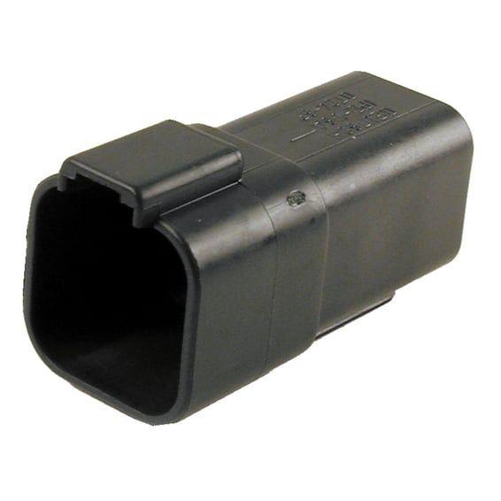 NAMZ, Deutsch connectors. Black, receptacle, 6-pins