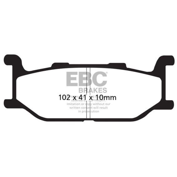 Organic brake pads