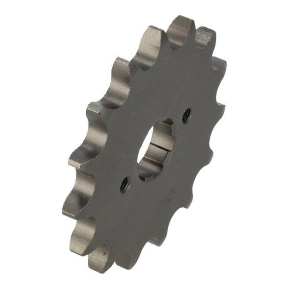 steel front sprocket. 15 teeth