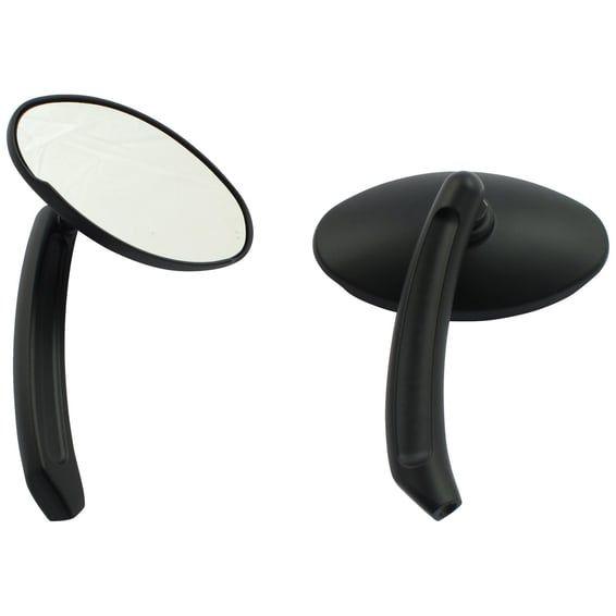 'Tripper' mirror set. Black