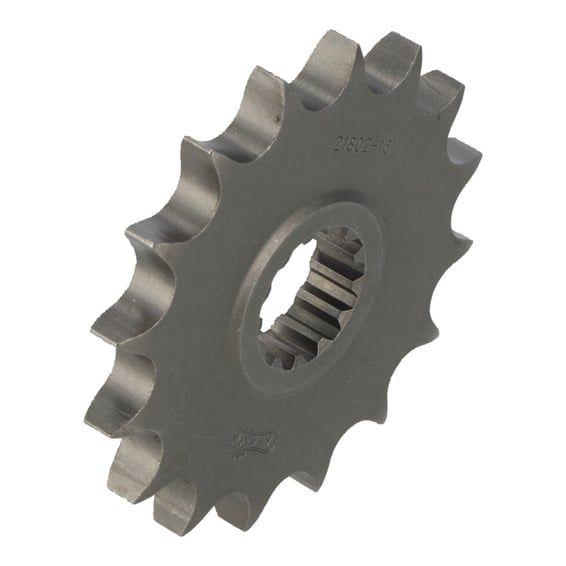 steel front sprocket. 16 teeth