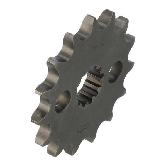 steel front sprocket. 15 teeth