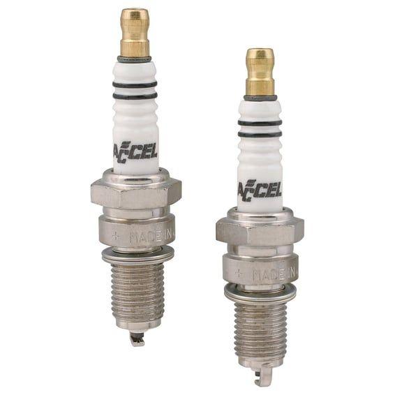 U-groove platinum spark plug set. 12mm