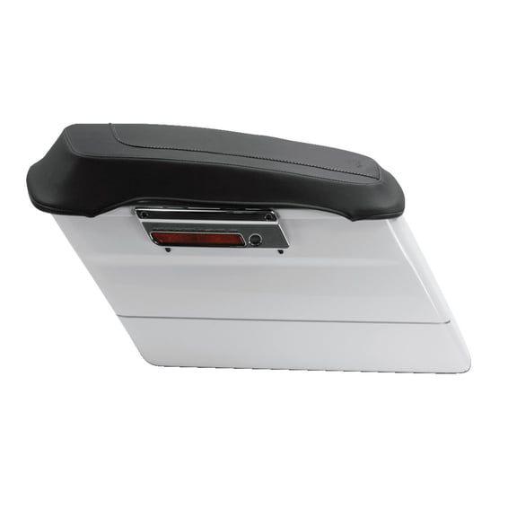 saddlebag lid cover set. Smooth