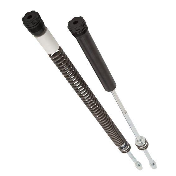 PS, adjustable monotube fork cartridge kit. -1" lowered