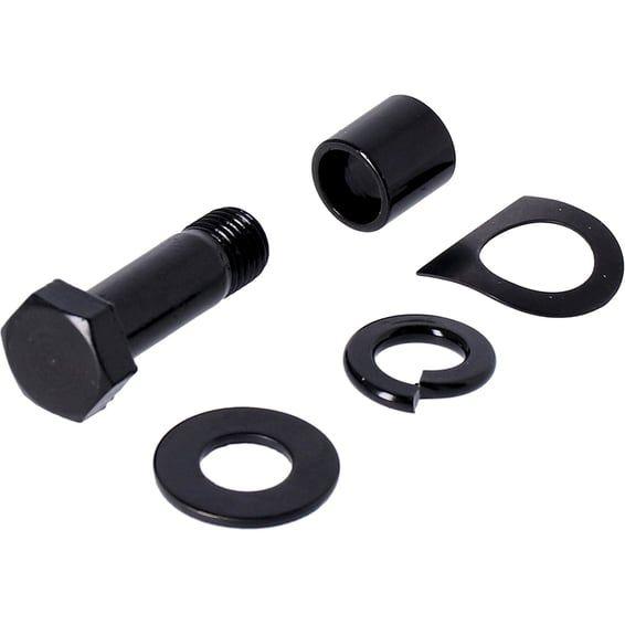Kick pedal mount kit. Black